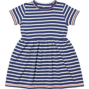 Oso & Me Mirren Dress, Marine Stripe - Size 3 - EUC